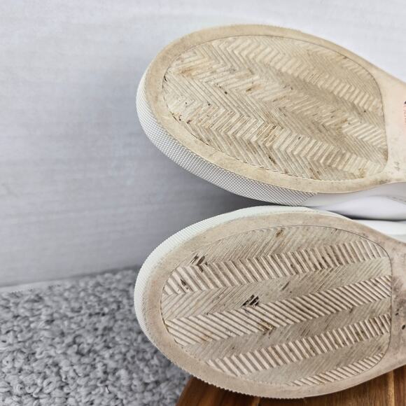 SuitSupply Trainer White Leather Casual Lace Up Lifestyle Daily Sneakers Mens 44 - Picture 11 of 15